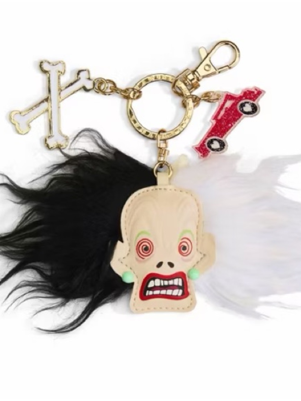 FAO Schwarz x Disney Cruella De Vil Bag Charm Keychain